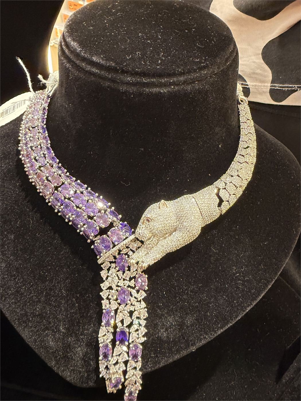 Amethyst Serpent Necklace Set