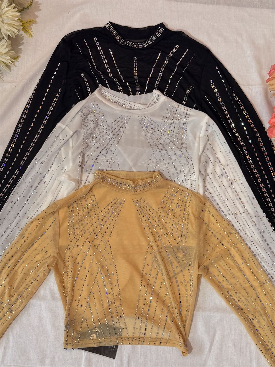 Embellished Crop Top