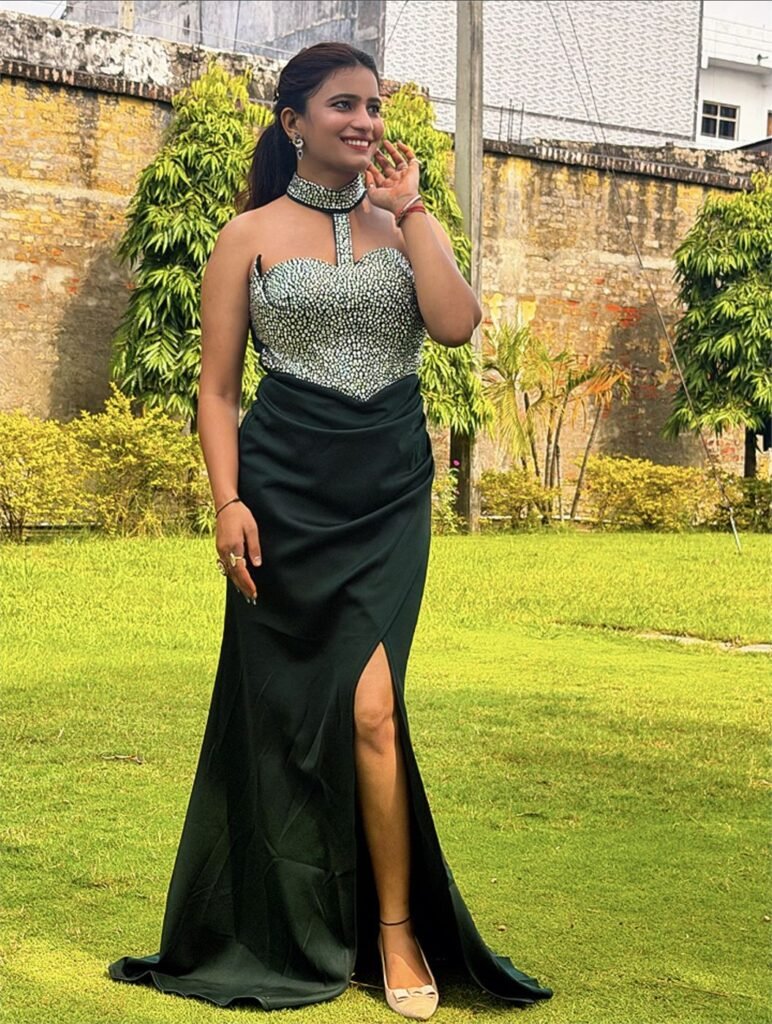 Embellished Evening Gown