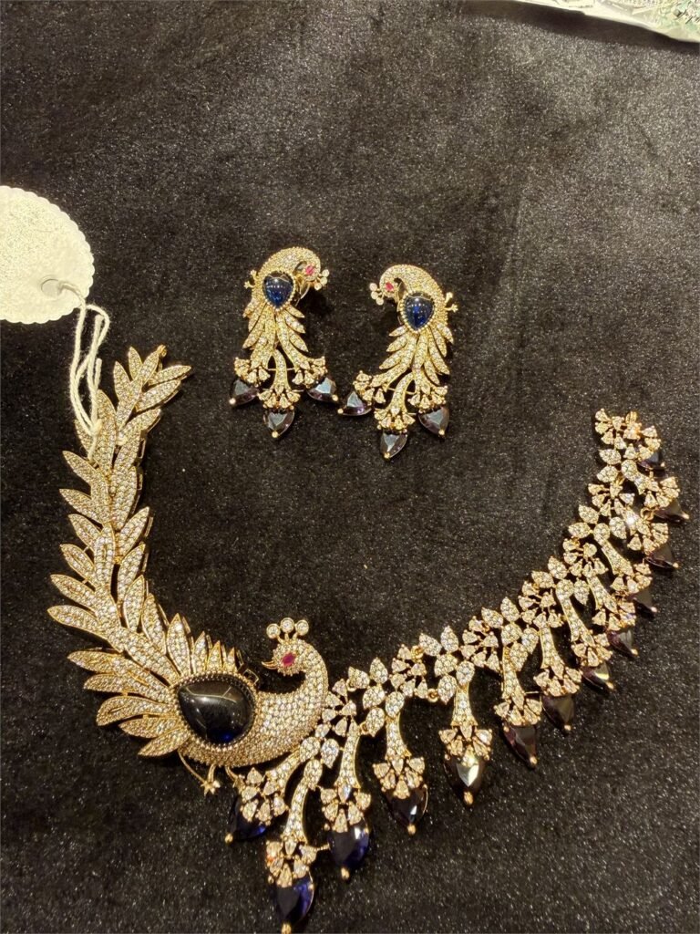 Peacock Necklace Set